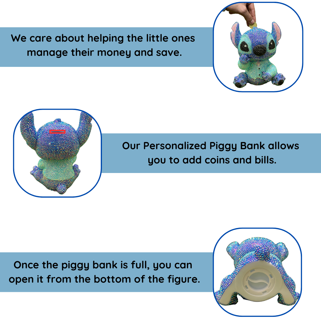 Personalized Ohana Piggy Bank
